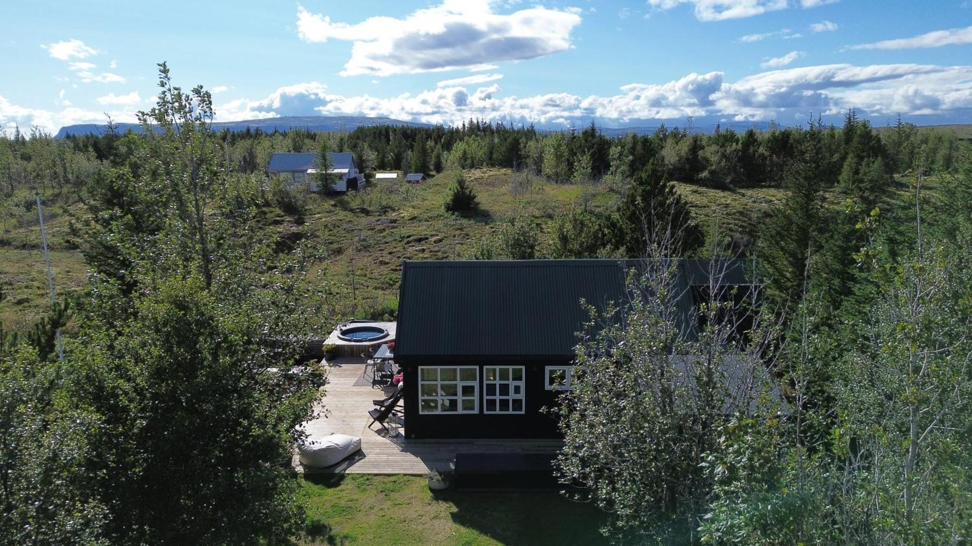 Kerhraun Cosy And Modern Chalet In Grimsnes, South Of Iceland - Birta Rentals מראה חיצוני תמונה