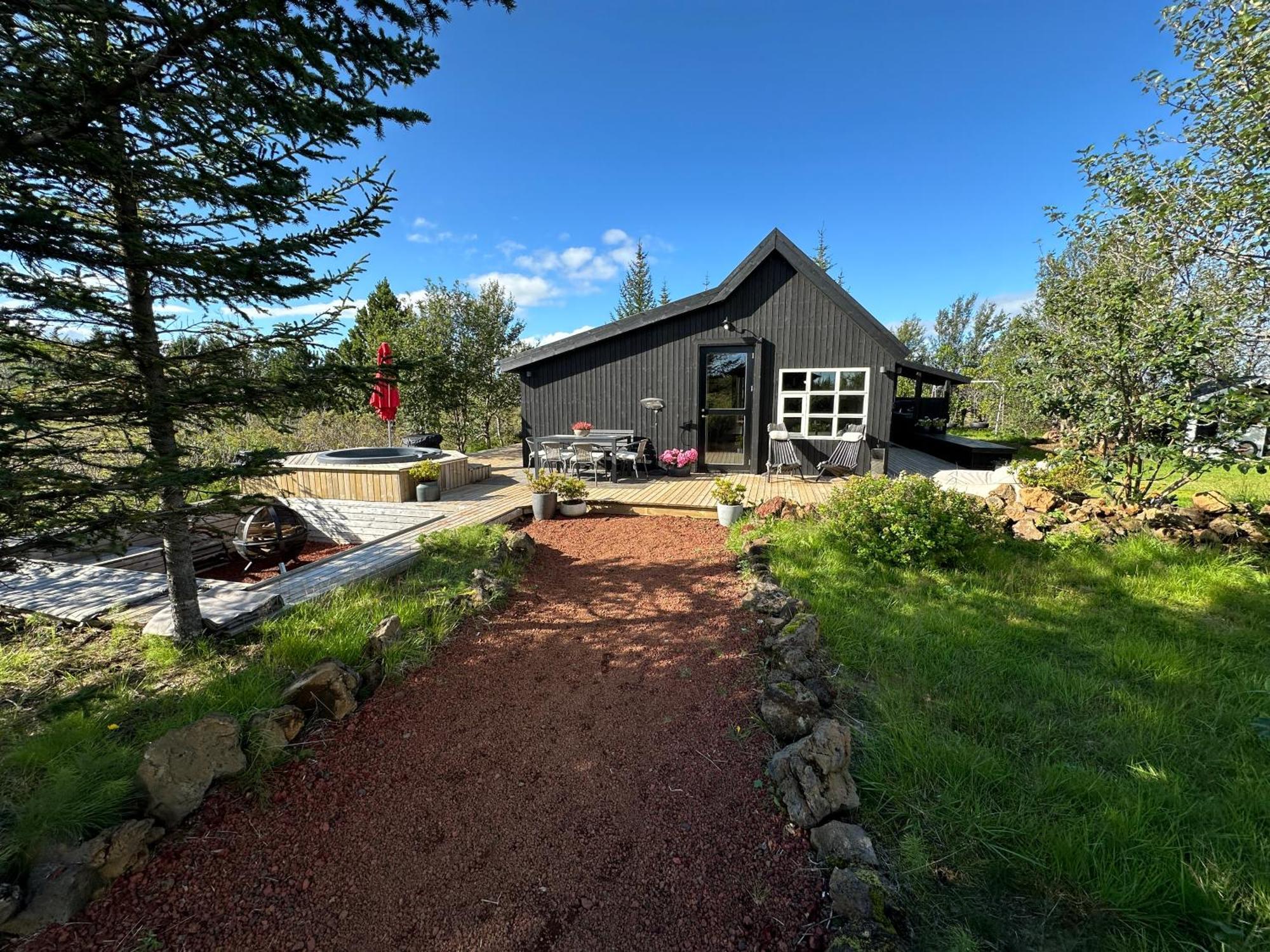 Kerhraun Cosy And Modern Chalet In Grimsnes, South Of Iceland - Birta Rentals מראה חיצוני תמונה