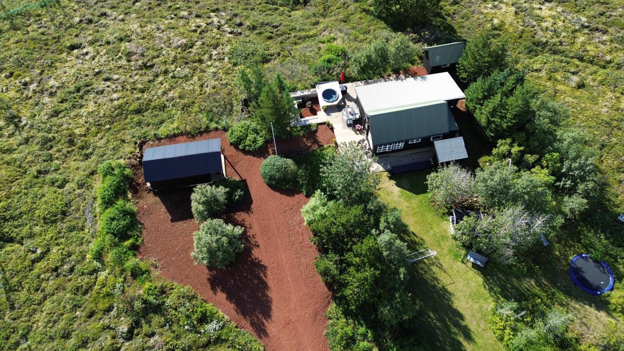 Kerhraun Cosy And Modern Chalet In Grimsnes, South Of Iceland - Birta Rentals מראה חיצוני תמונה